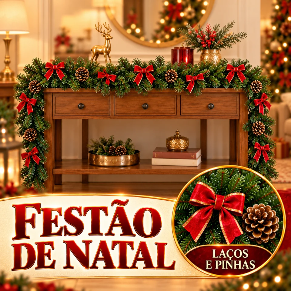 Festão de Natal — Abraço Natalino